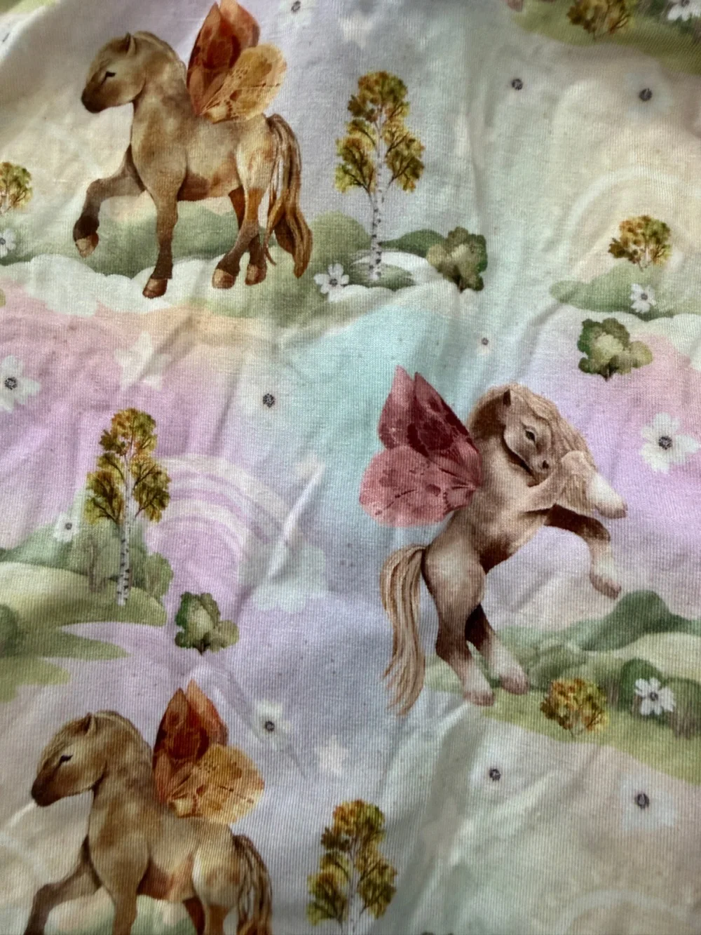 NWOT Ploombaby Monarch Star stable  Butterfly horse convertible footies- 12-18M